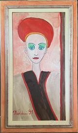 Olio su tela Mariapia Maldini