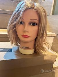 Parrucca bionda donna