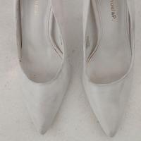 Scarpe bianche tacco Emanuela P