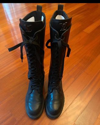 Stivali neri donna LV in vera pelle mis. 40