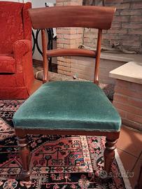 Sedia antica da salotto - fine '800