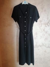Vestito da donna nero a camicione