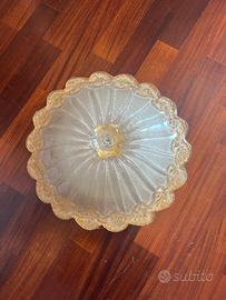 Plafoniera in vetro tipo murano diametro 40cm