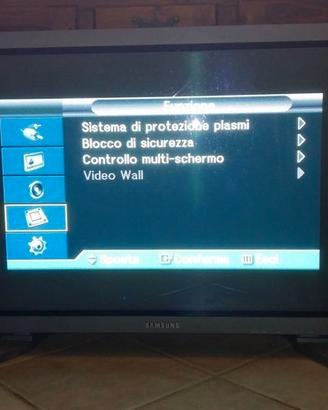 2 Monitor: Samsung 42" al plasma e Hp lcd 17" ok!!