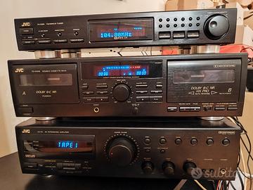 HIFI JVC CON CASSE JAMO
