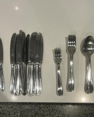 Servizio di posate da tavola Mepra, inox 18/10