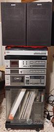 impianto Sony HiFi anni '80