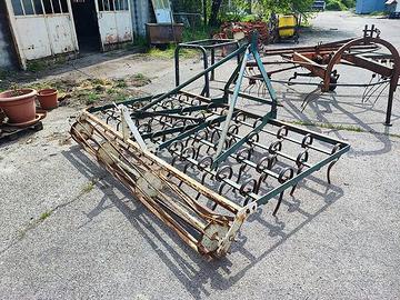 Vibrocoltivatore con rullo da 2,40m