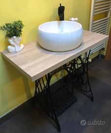Lavabo bagno su base Singer