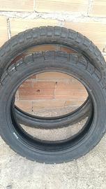 coppia gomme 150/7018 90/90/21