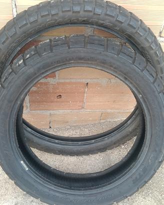 coppia gomme 150/7018 90/90/21