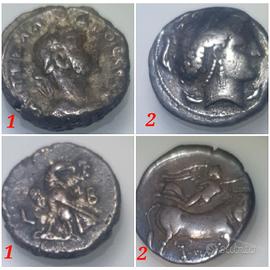 Varie monete epoca romana