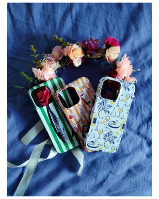 Lotto 3 custodie Burga Iphone ProMax 16 ORIGINALE