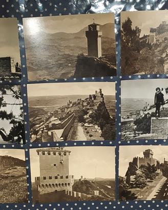 34 Cartoline bianco nero Repubblica di San Marino