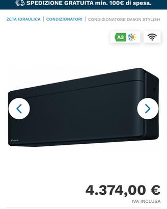 Trial daikin stylish black