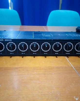 Mixer Monacore Microfoni MMX26