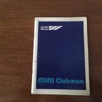 Manuale istruzioni Austin Morris - Mini Clubman