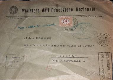 lotto storia postale Regno 