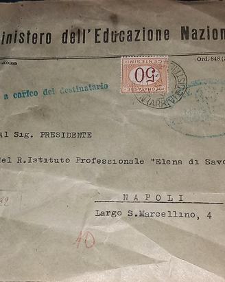 lotto storia postale Regno 