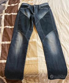Jeans Carlo Chionna 9.2 Blu Alcantara