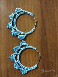 Orecchini ad uncinetto