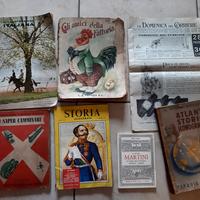 Testi scolastici e romanzi da fine '800