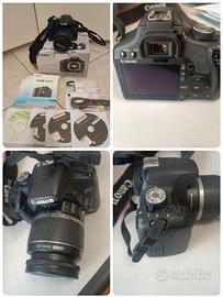 Kit Canon 500D + 2 Obiettivi + Studio Mobile [Box]