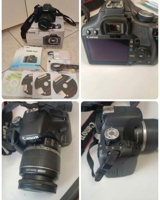 Kit Canon 500D + 2 Obiettivi + Studio Mobile [Box]