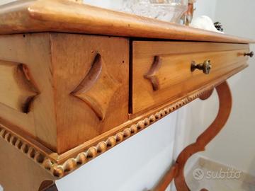 Mobile in legno consolle - svuotatasche