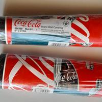 Coca Cola wall covering bande strisce adesive