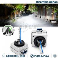 2 Lampadine BI-XENON D8S per VW Caddy 3 6000K