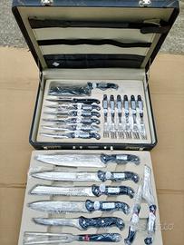 Set posate e coltelli cucina bischofs solingen