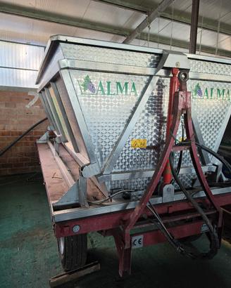 carro inox vasca  alma rallato 
