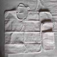 set 4 bagagli adulti in cotone 