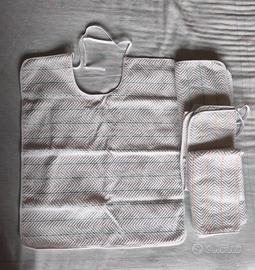 set 4 bagagli adulti in cotone 