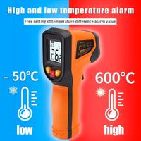 Termometro digitale laser -50 600 gradi per forno