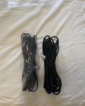 Set di 2 cavi coassiali per antenna 4G/5G KASER