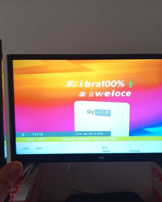 televisione 20 pollici funzionante
