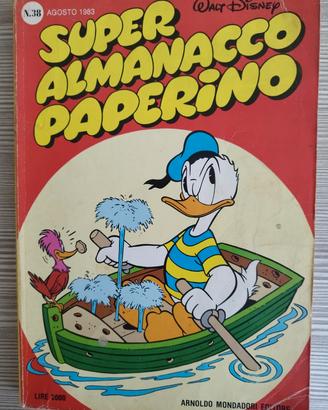 Super Almanacco Paperino n.38 agosto 1983