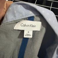 Camicia Calvin Klein maniche lunghe uomo M azzurra