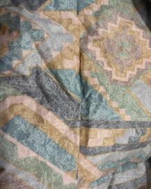 Piumino D’oca matrimoniale rosa azzurro verde