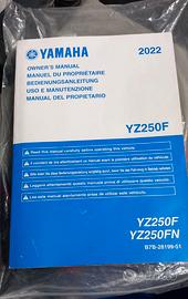 Manuale Yamaha YZ250 F 2022