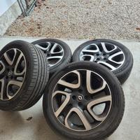Cerchi Renault Captur 17” originali + gomme estive