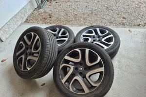 Cerchi Renault Captur 17” originali + gomme estive