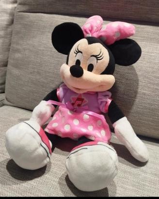 Peluche musicale MINNIE/DISNEY 28 CM musica e luce