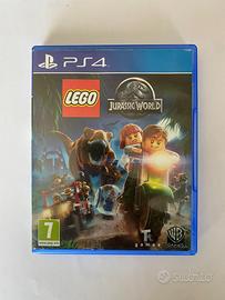 Lego Jurassic World-PS4-Disco e custodia originali