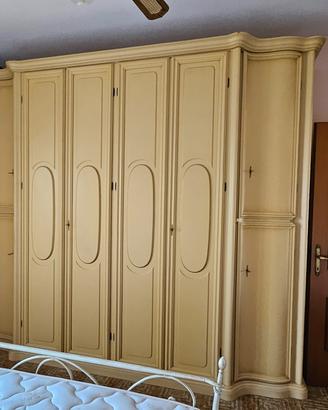 Armadio 4 stagioni legno beige