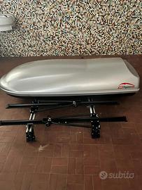 Baule da tetto G3 Pegaso 450 + barre portatutto