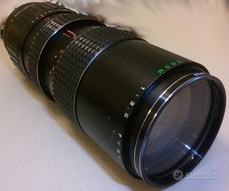 Obbiettivo Zoom Makinon 80-200mm FD di analogica