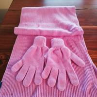 sciarpa + guanti in cachemire